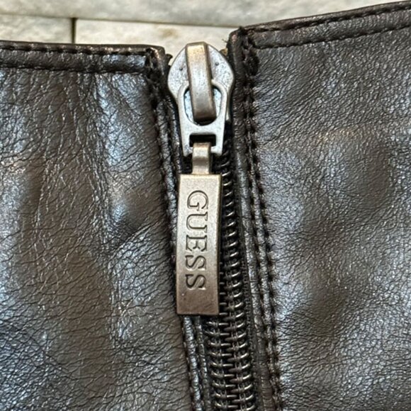 GUESS High Heeled Platform Boots - SIZE 8.5 - Picture 4 of 9